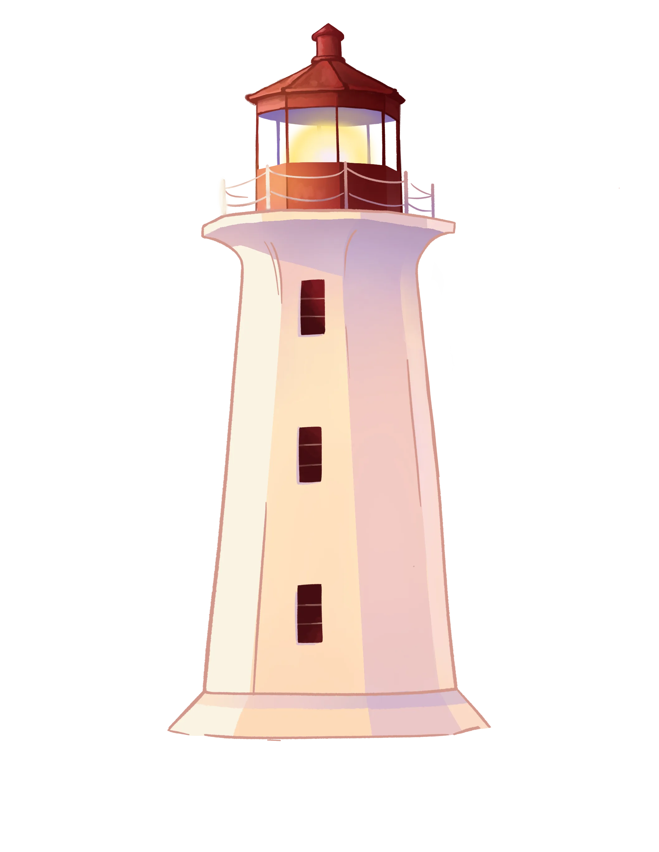 Lighthouse on the coast
